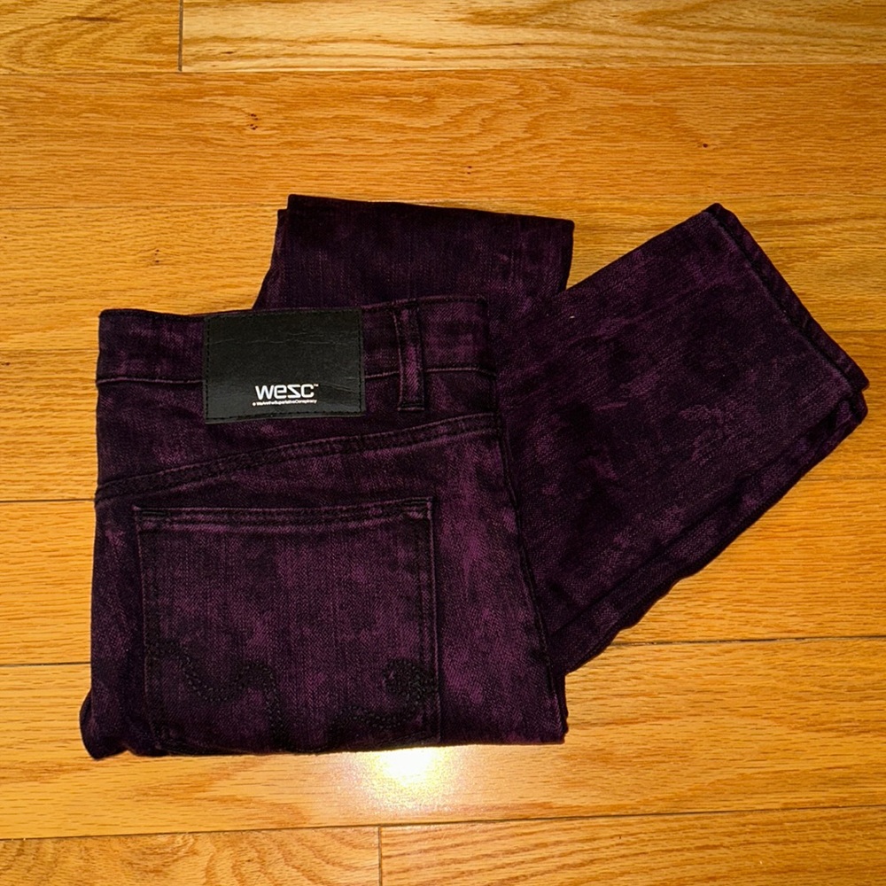 Purple Tie Dye Jeans - 26
